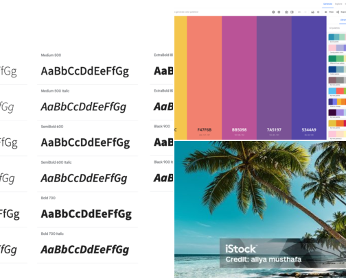 My Favorite Free Design Resources for Creators cover photo collage