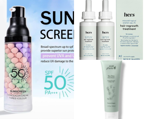 My favorite beauty recs cover photo collage