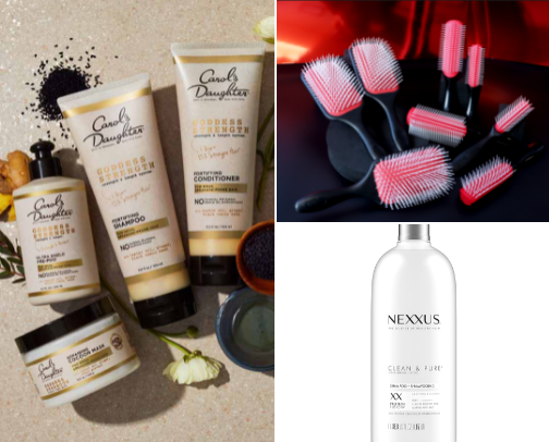 Curly girl things cover photo collage