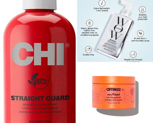 MUST have hair products 💆🏼‍♀️🪩 cover photo collage