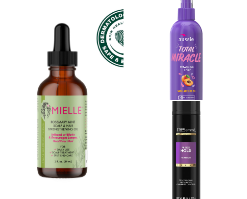 Best budget hair products cover photo collage