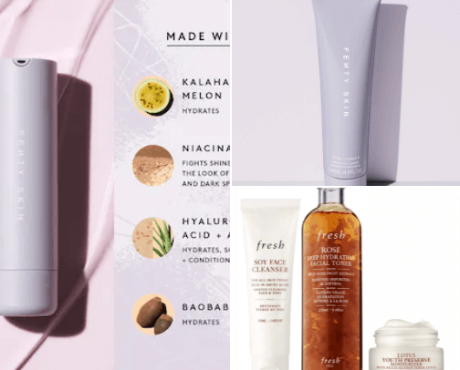 Great Skin Care Finds cover photo collage