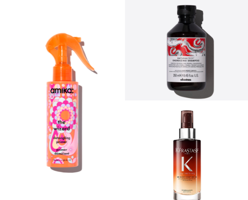 My favorite hair care products cover photo collage