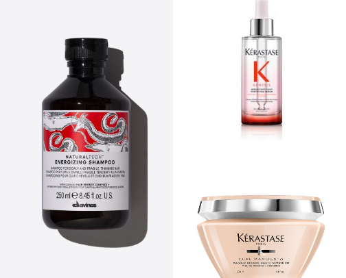 My favorite hair care products cover photo collage