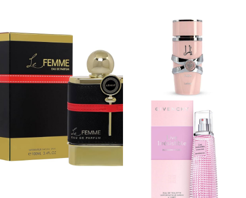 Favorite scents cover photo collage