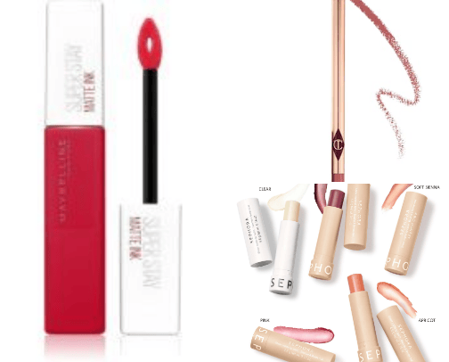 Make Up and Skin Care Products cover photo collage