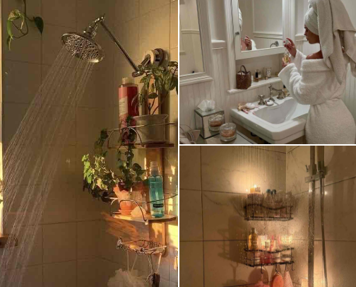 LATHER, RINSE, LOVE• What you need to shower like a QUEEN- on a budget! cover photo collage