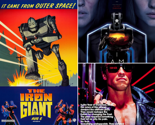 Best Robot Movies cover photo collage