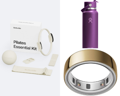 hot girl home workout essentials cover photo collage