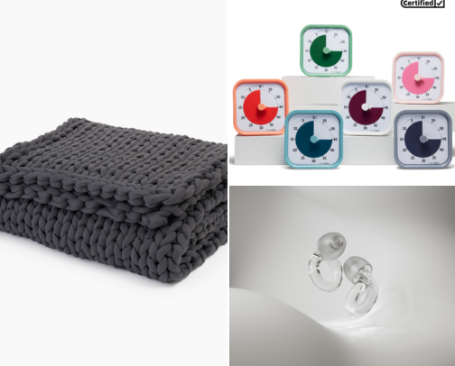 ADHD Must-Haves for Neuro-Sparkly Brains cover photo collage