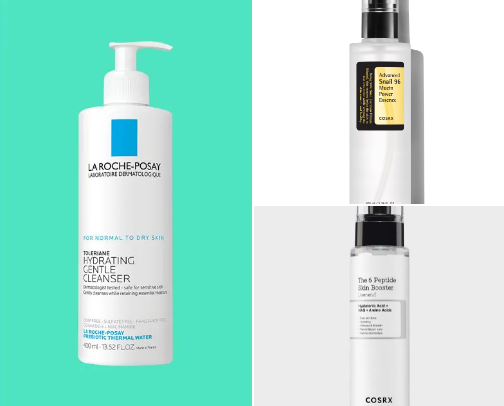 The one with skincare cover photo collage