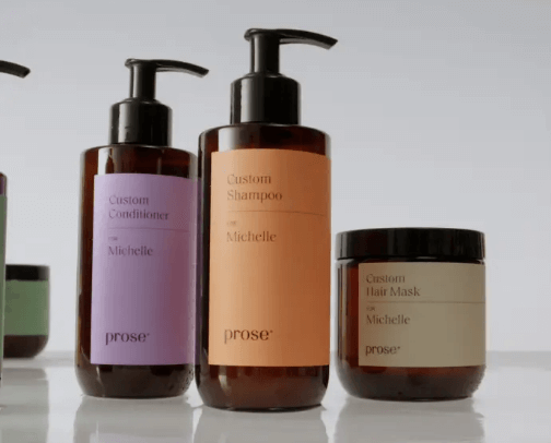 Hair care and skin care cover photo collage