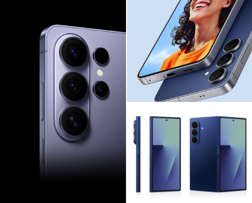 Samsung Galaxy Smartphones cover photo collage