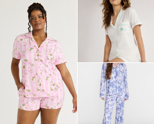 Women's Pajama Sets cover photo collage