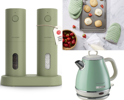 My Favourite Sage Green Kitchen Finds cover photo collage