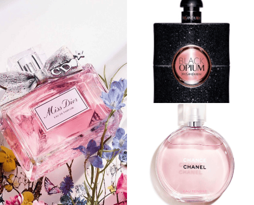 Fragrance cover photo collage