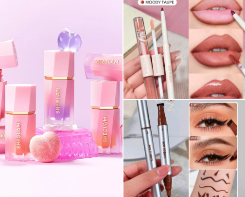 The only Beauty Products you'll find in my bathroom 🥰 cover photo collage