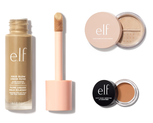 make up by elfcosmetics cover photo collage