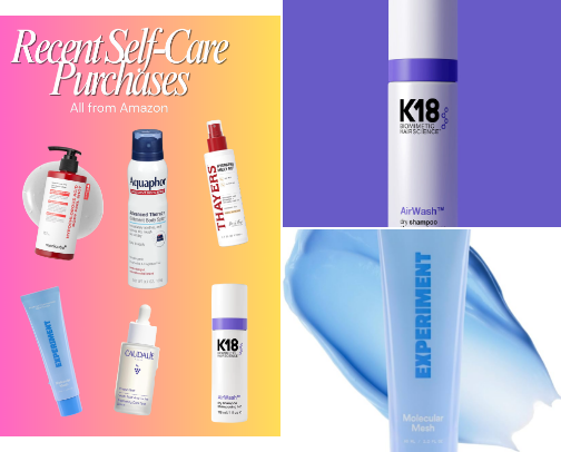 Recent Self Care Purchases! (no regrets) cover photo collage