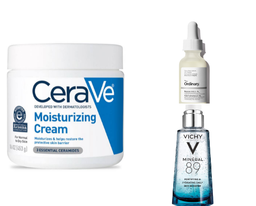 Dry skin essentials that work✨ cover photo collage