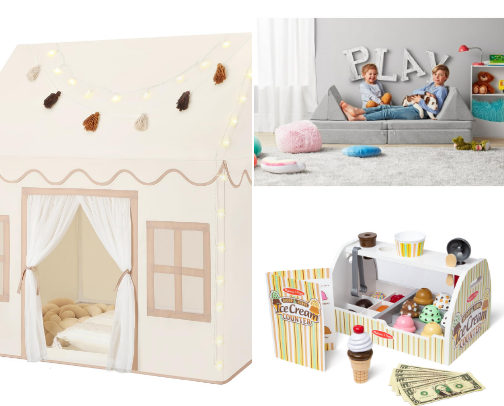 Toys for all ages cover photo collage