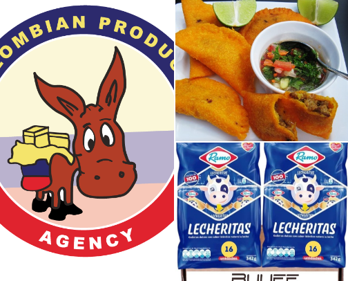 Colombia Products cover photo collage