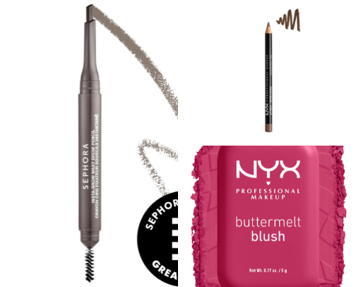 MAKEUP ESSENTIALS FOR ON THE GO cover photo collage