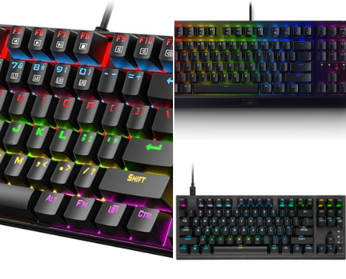 🖥️affordable gaming keyboards ⌨️ cover photo collage
