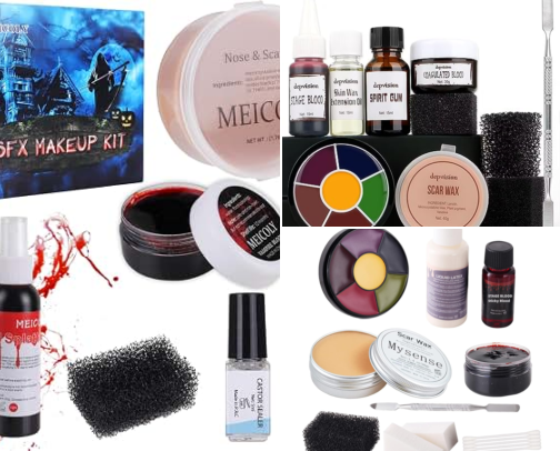 Top 10 SFX Halloween Makeup Kits cover photo collage