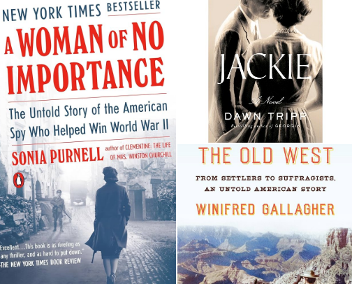 Books about incredible and inspiring women cover photo collage