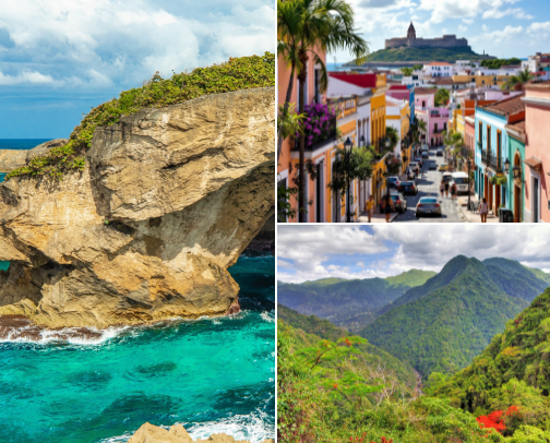 Puerto Rico travel 🇵🇷 cover photo collage
