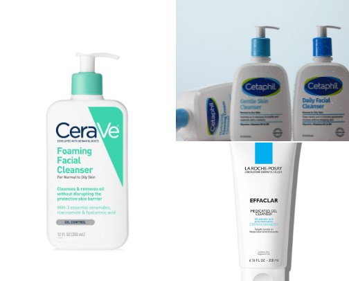 My "Ride-or-Die🥹" Cleansers for Oily Acne-Prone Skin💕💕 cover photo collage