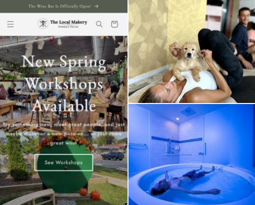 The gift of Experience’s WI Addition (but most you can find locally near you) cover photo collage