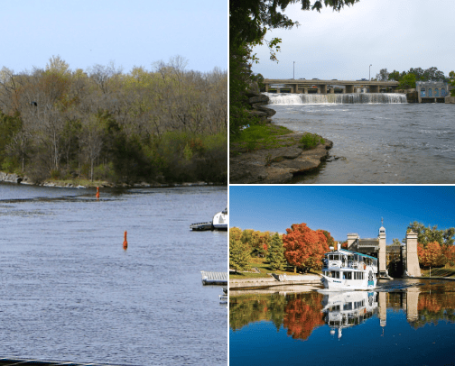 Restaurants and places cover photo collage