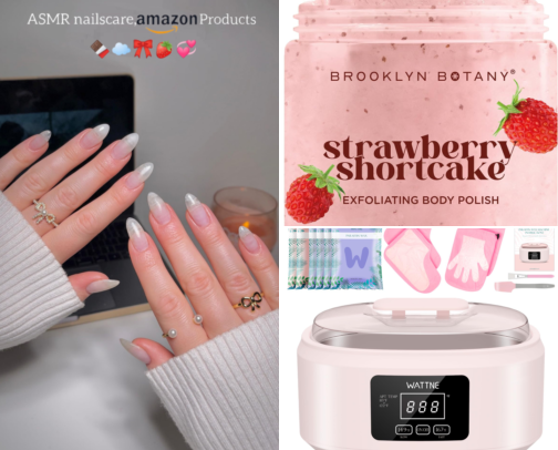Nails care cover photo collage