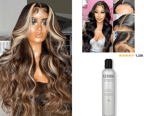 My Faves Wigs! cover photo collage