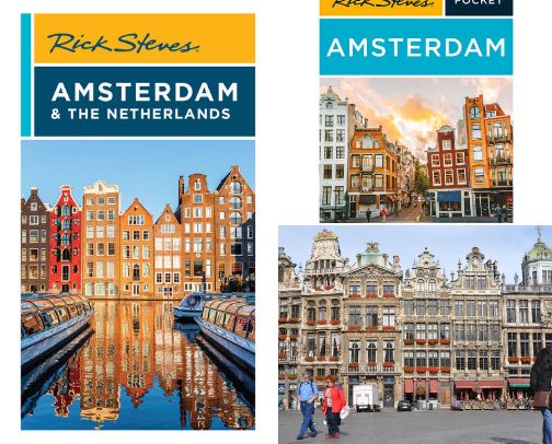Read Now - Rick Steves Amsterdam & the Netherlands (Rick Steves Travel Guide) trip enhancers cover photo collage