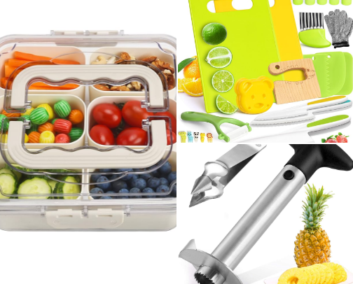 My MUST HAVE kitchen items that are affordable! cover photo collage