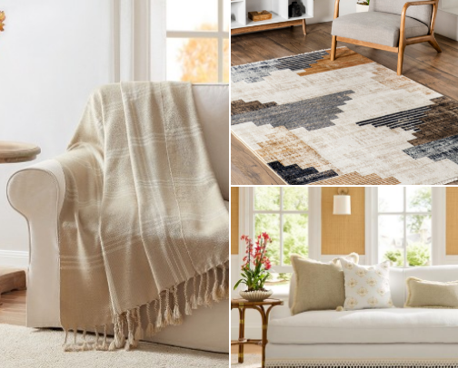 Home interior design ideas for a chic and cozy aesthetic cover photo collage