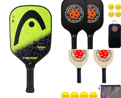 Pickleball Paddles I Wish I Had When I Started Playing Like a Lost Puppy cover photo collage