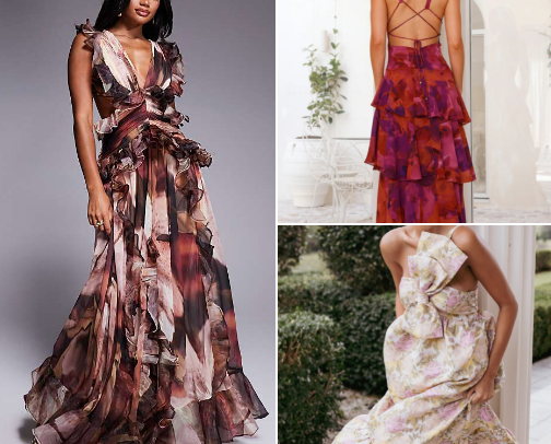 Fall Wedding Guest Outfit Inspo cover photo collage
