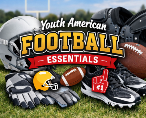 🏈 Youth American Football Essentials cover photo collage
