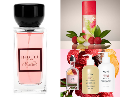 Want to smell like Lychee? cover photo collage