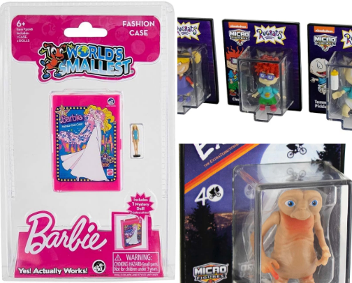 Replica Miniature Toys Made By Worlds Smallest Toys cover photo collage
