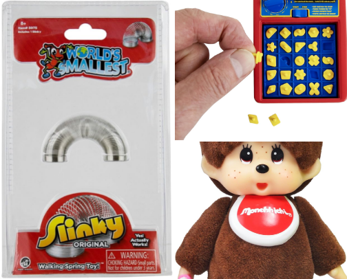 Replica Miniature Toys Made By Worlds Smallest Toys cover photo collage