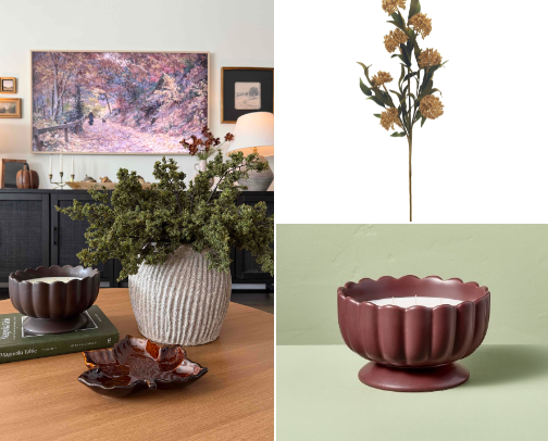 My favorite fall decor throughout my home 🍂🍁🏡 cover photo collage
