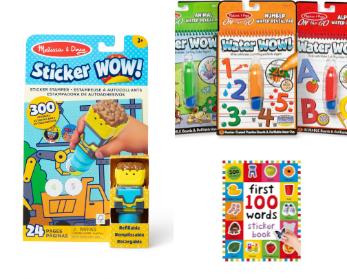 Roadtrip items to keep kids busy cover photo collage