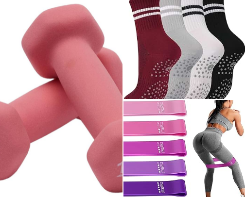 Work out at home🏋🏼‍♀️🙌🏼 cover photo collage