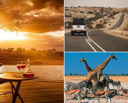 12-Day Namibia Road Trip: The Ultimate Self-Drive Adventure cover photo collage