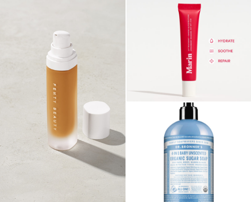 Beauty recs that I frequently use! cover photo collage